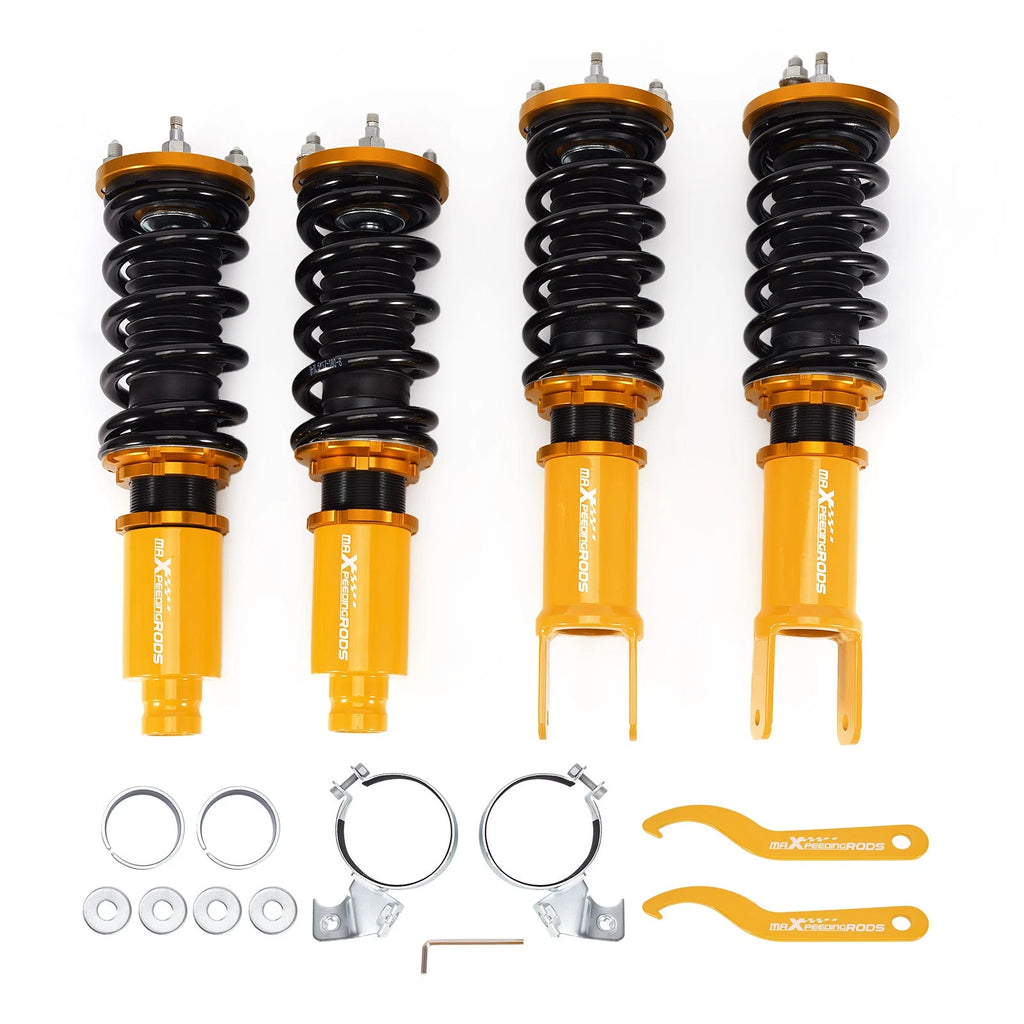 24 Step Adjustable Coilovers for Honda Acura Integra Civic del Sol CRX