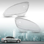Pair Headlight Lens Covers for Mercedes Benz C-Class (2008–2011)