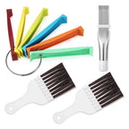 Fin Comb Set for Air Conditioner ABS Aluminum Stainless Steel