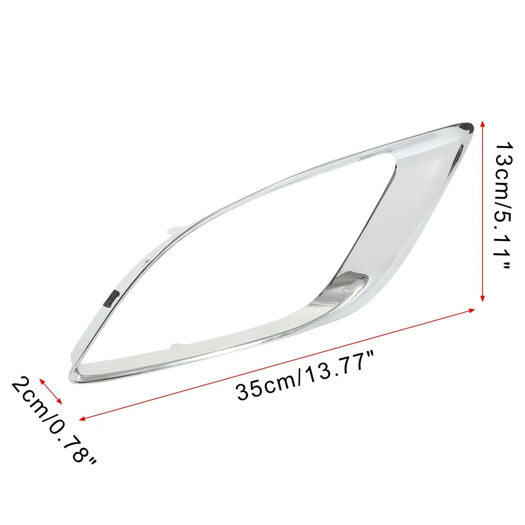 Front Right Fog Light Grille Cover for Dodge Durango (2014-2018)