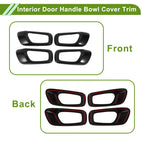 Set of 4 Interior Door Handle Bowl Cover Trim for Honda Civic (2022–2024)