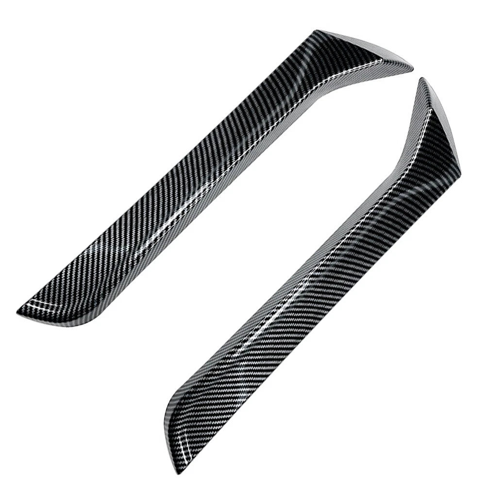 Carbon Fiber Look Rear Window Spoiler Wings for VW T-ROC (2017–2024)