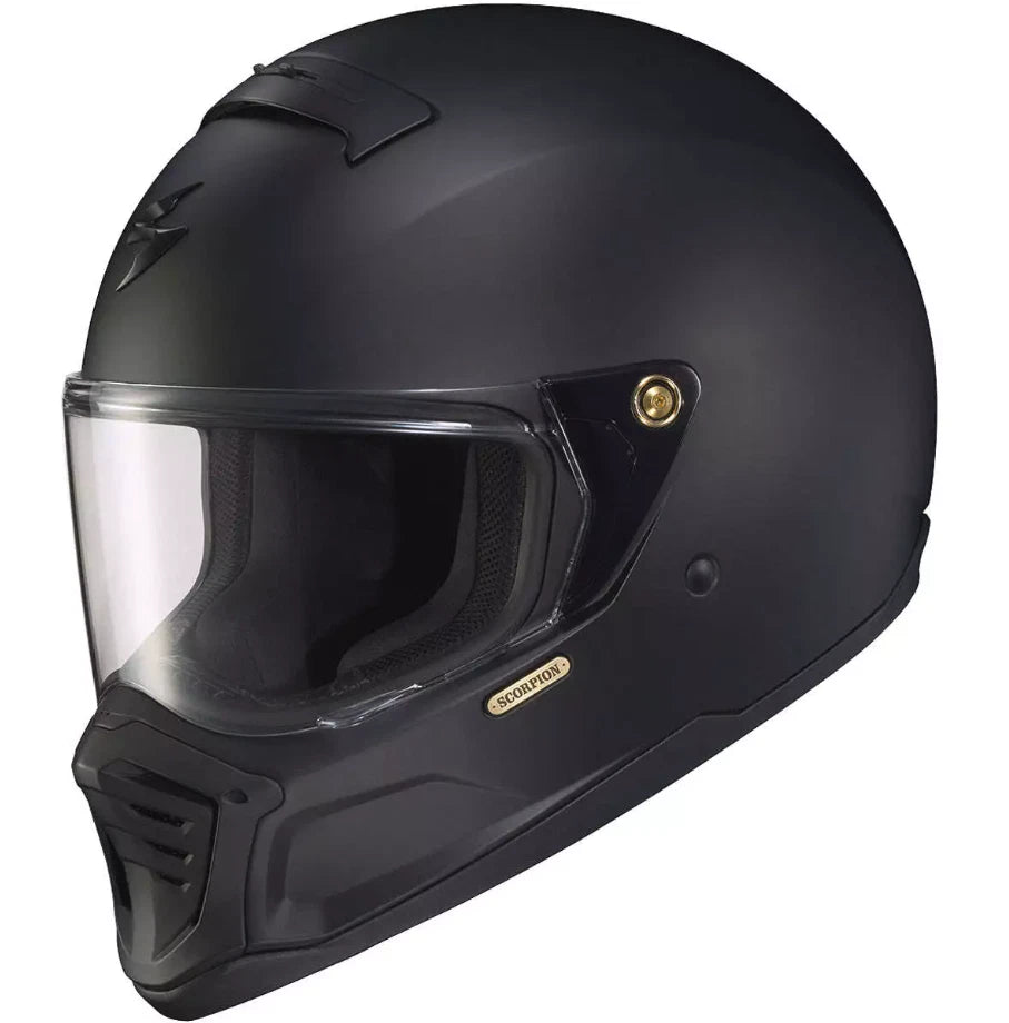 Scorpion EXO-HX1 Motorcycle Helmet for 75-1800 2XL (Matte Black)