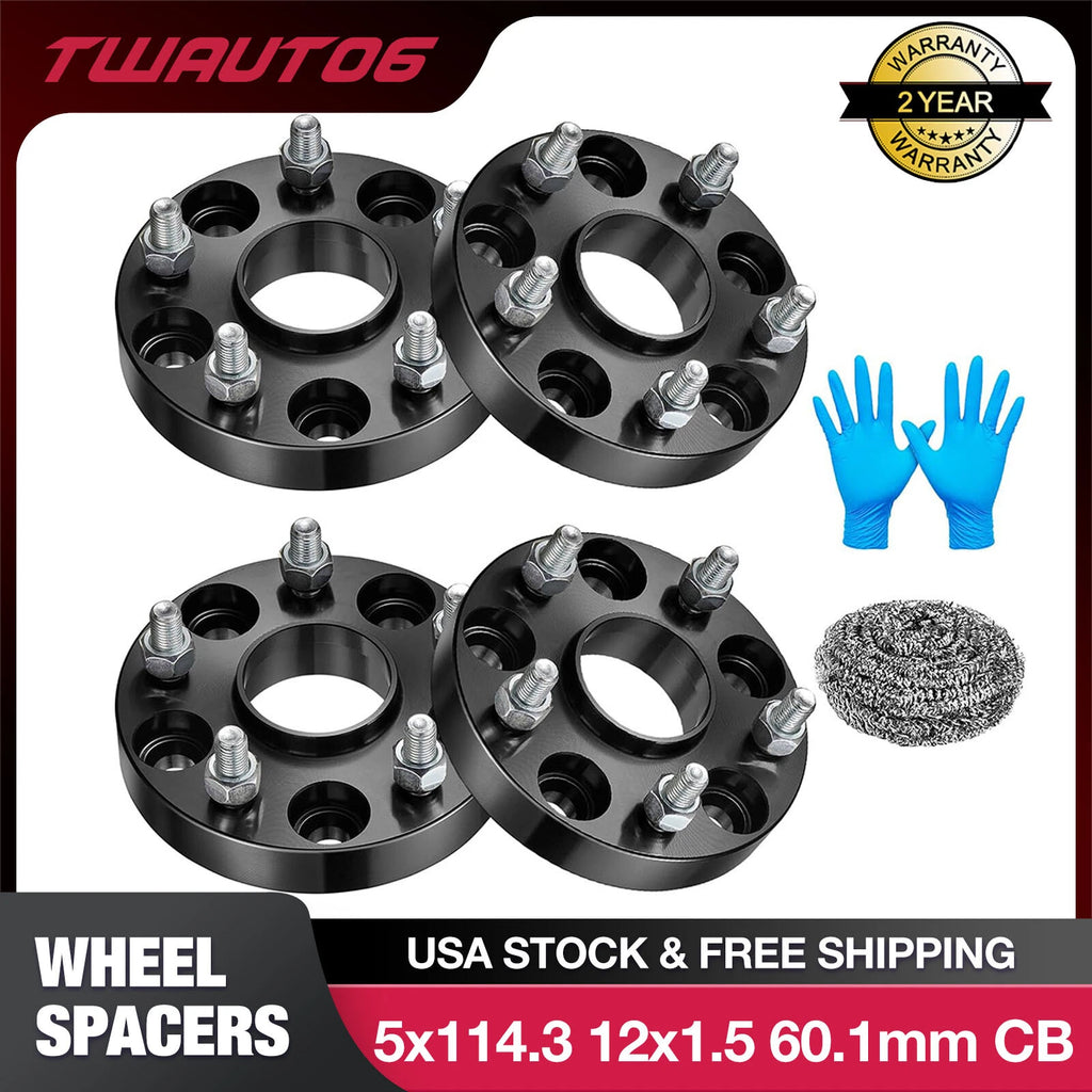 Set of 4 Hubcentric 20mm Wheel Spacers 5x4.5 5x114.3 for Toyota Camry Lexus ES300