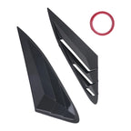 Car Window Louvers for Kia K5 (2021–2025) Privacy Gloss Black