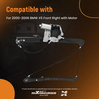 Window Regulator with Motor for BMW X5 (2000-2006)