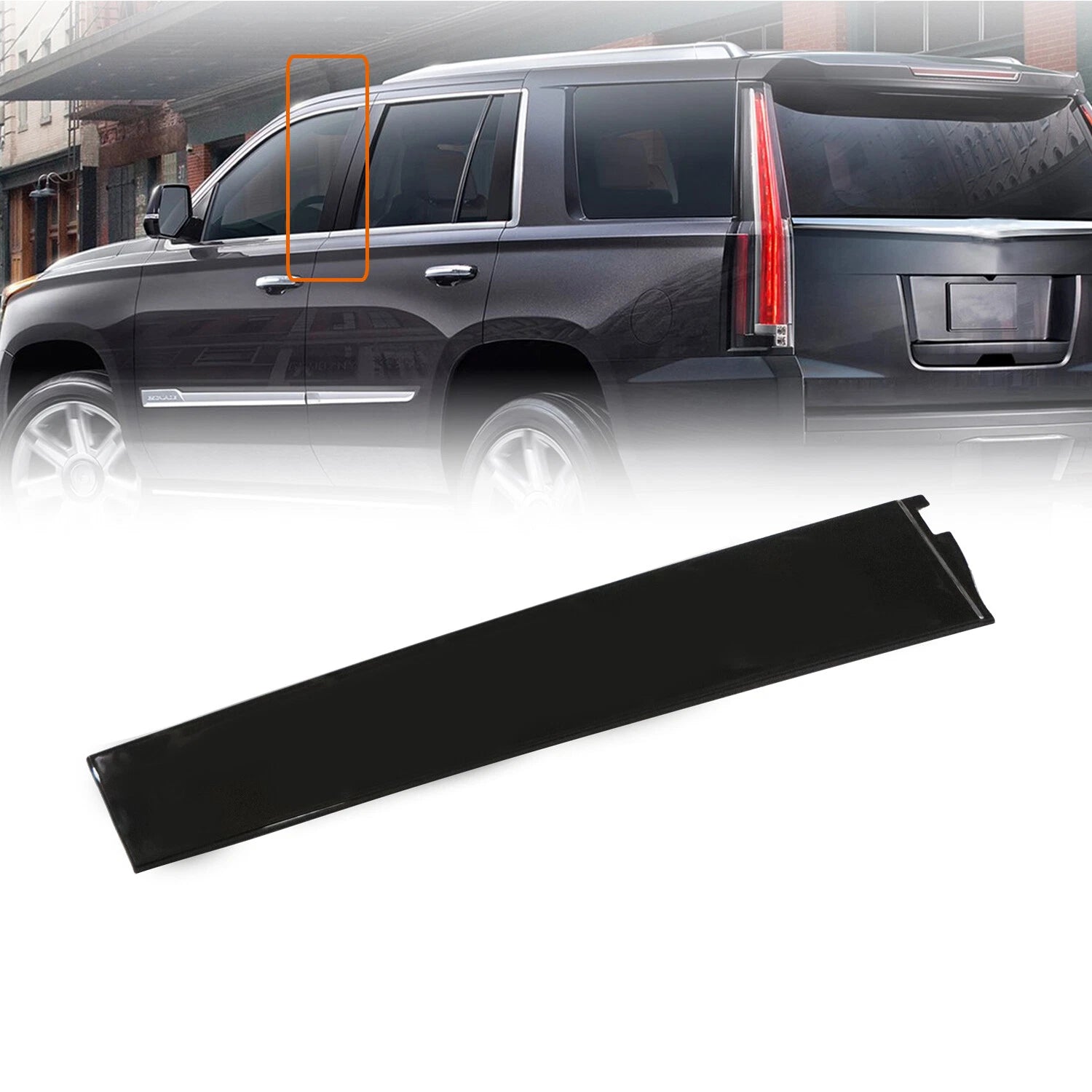 Left Driver Side Door Molding Trim for Cadillac Chevy GMC (2015–2020) 84263144