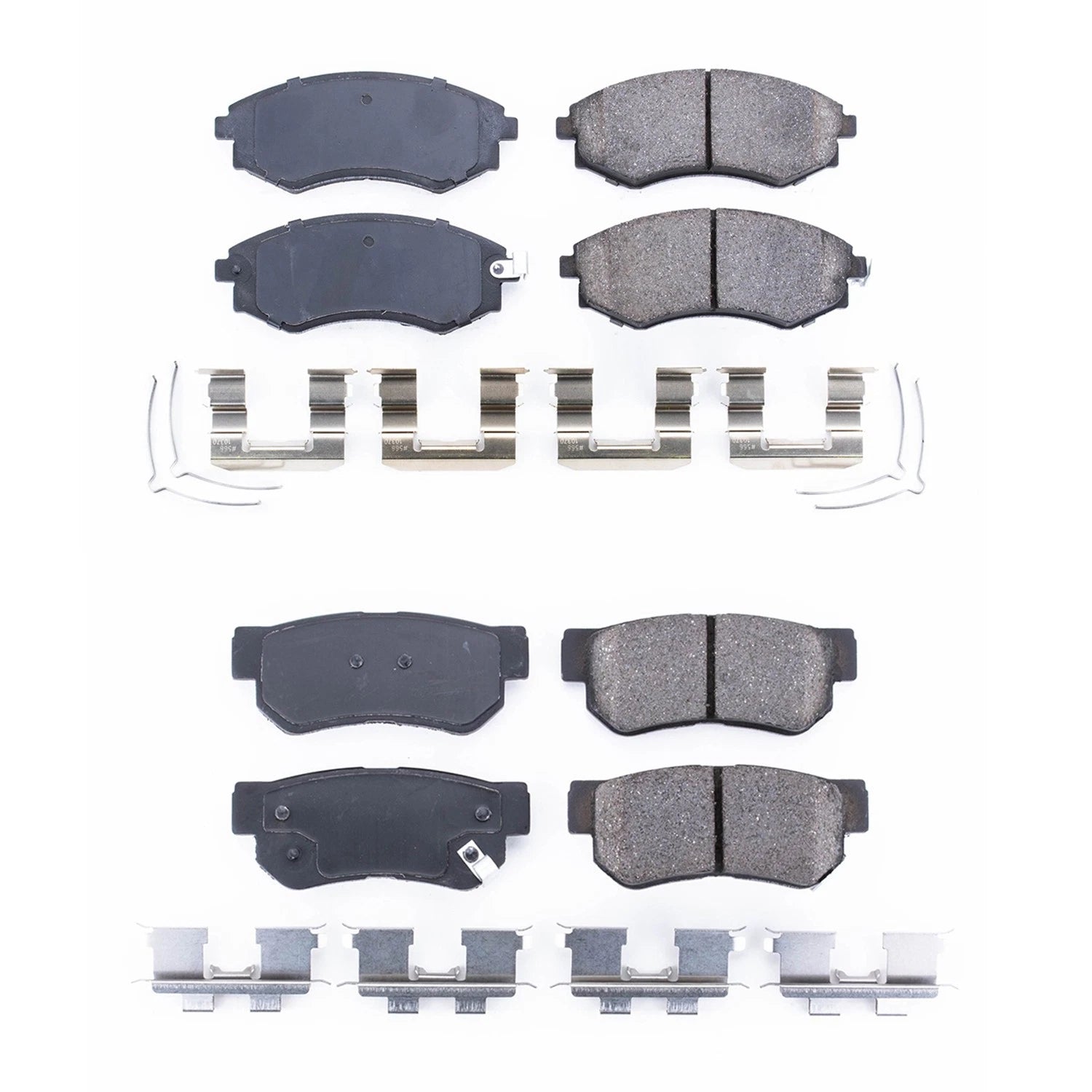 PowerStop Z17 Low-Dust Ceramic Disc Brake Pads Kit for Sonata, Optima (2011–2020)