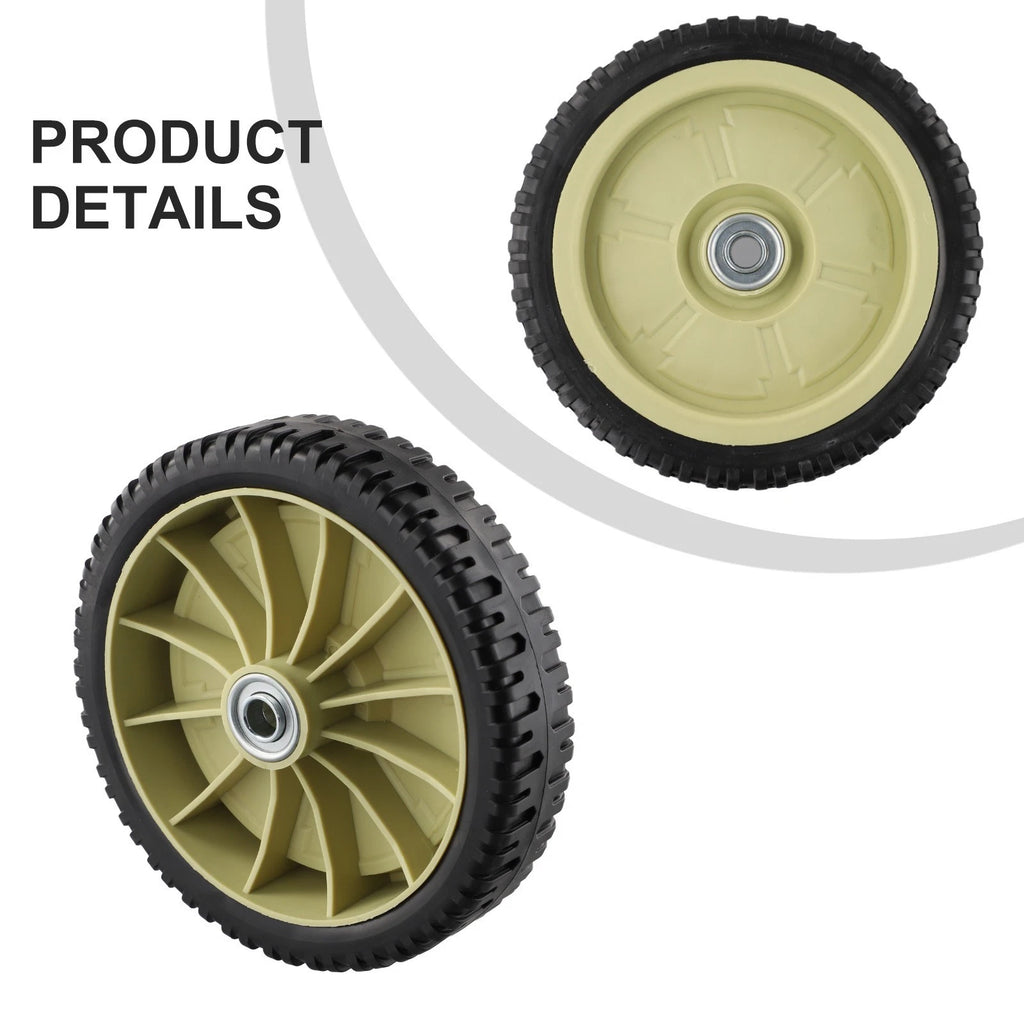 Rubber Wheel for Lawn Mower (Smooth Push)