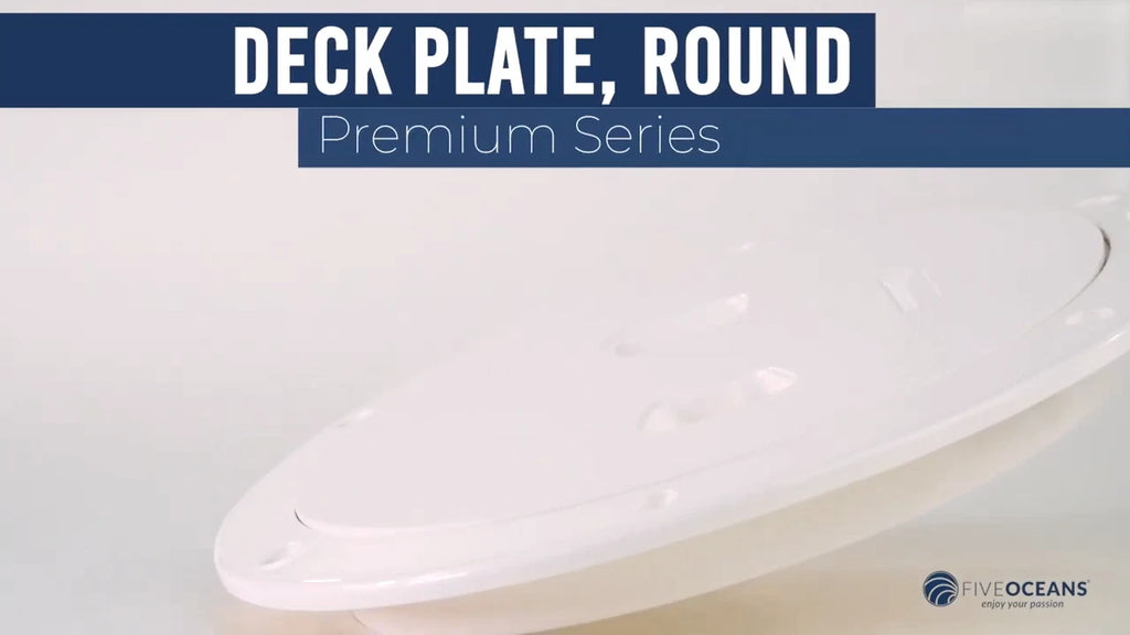 4" Round Inspection Deck Plate Hatch for Marine Use