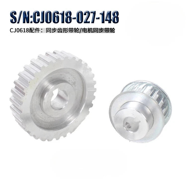 Synchronous Pulley Gear Motor Belt for Mini Lathe