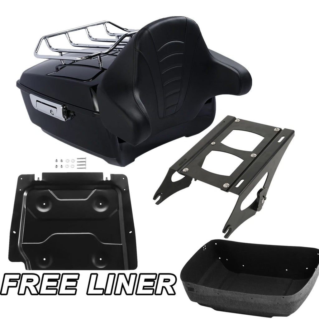 Trunk Pad Mount Rack Plate for Harley Street Road Glide (2014–Present)