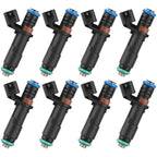 Set of 8 Fuel Injectors for Ford Expedition F-150 F-250 (2005–2007)