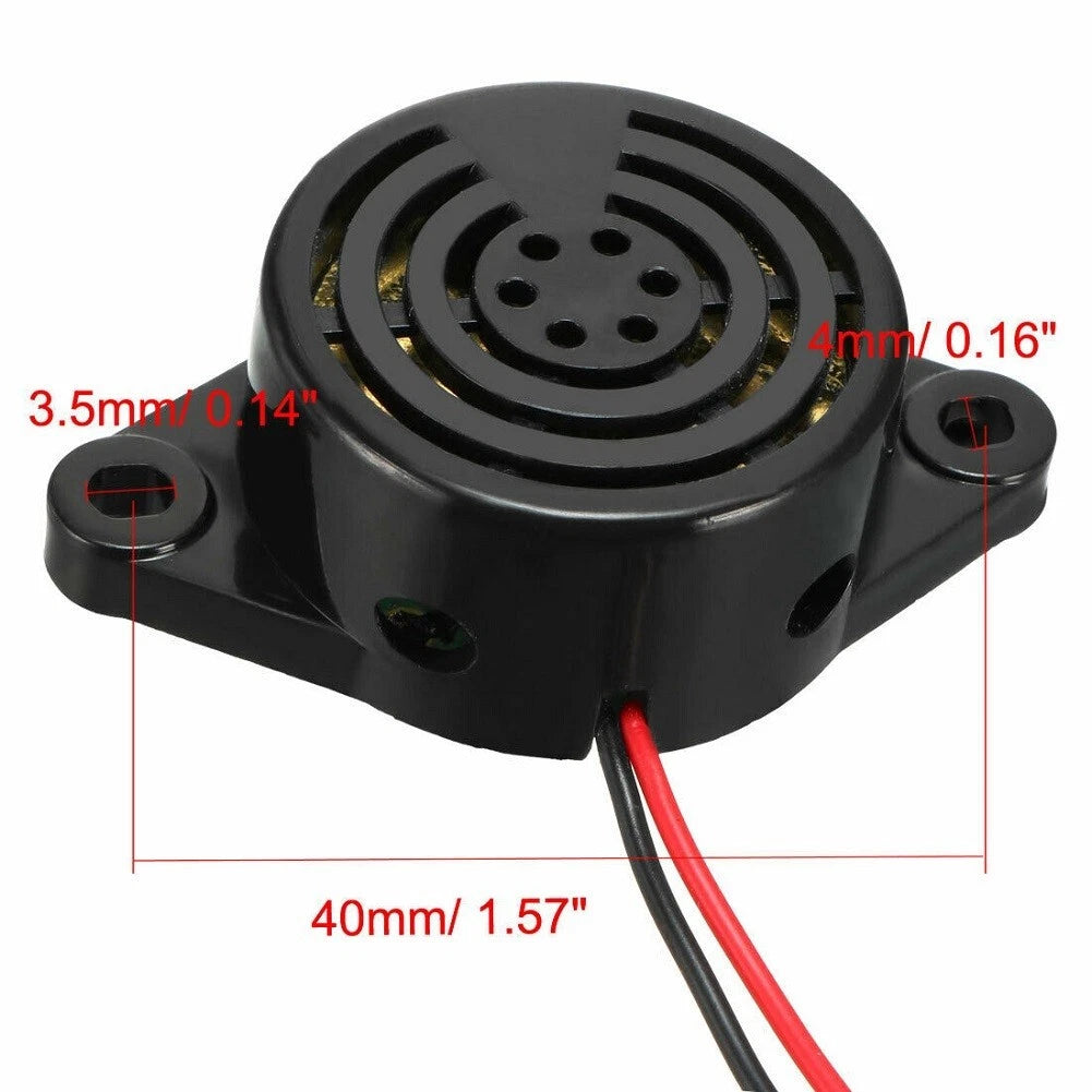 5Pcs Electronic Buzzer Alarm DC3V-24V 100dB Beep Tone Sound