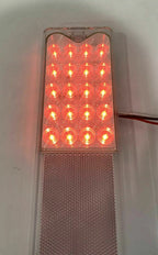 Clear Tail Lights Red LED Pair for 1967–1972 Chevy GMC Fleetside Pickup