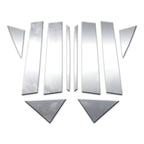 Diamond Grade 10pc Stainless Steel Pillar Post Covers for 2019-24 Toyota Avalon
