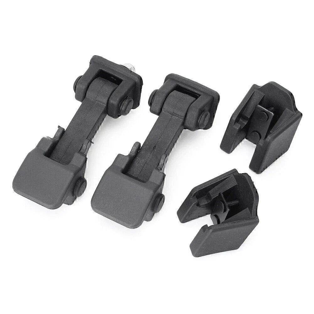 Hood Latch Lock Catch for Jeep Wrangler JK (2007-2017) Black ABS