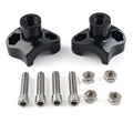 7" Tall Handlebar Risers for Harley Softail Dyna Street Bob Sportster