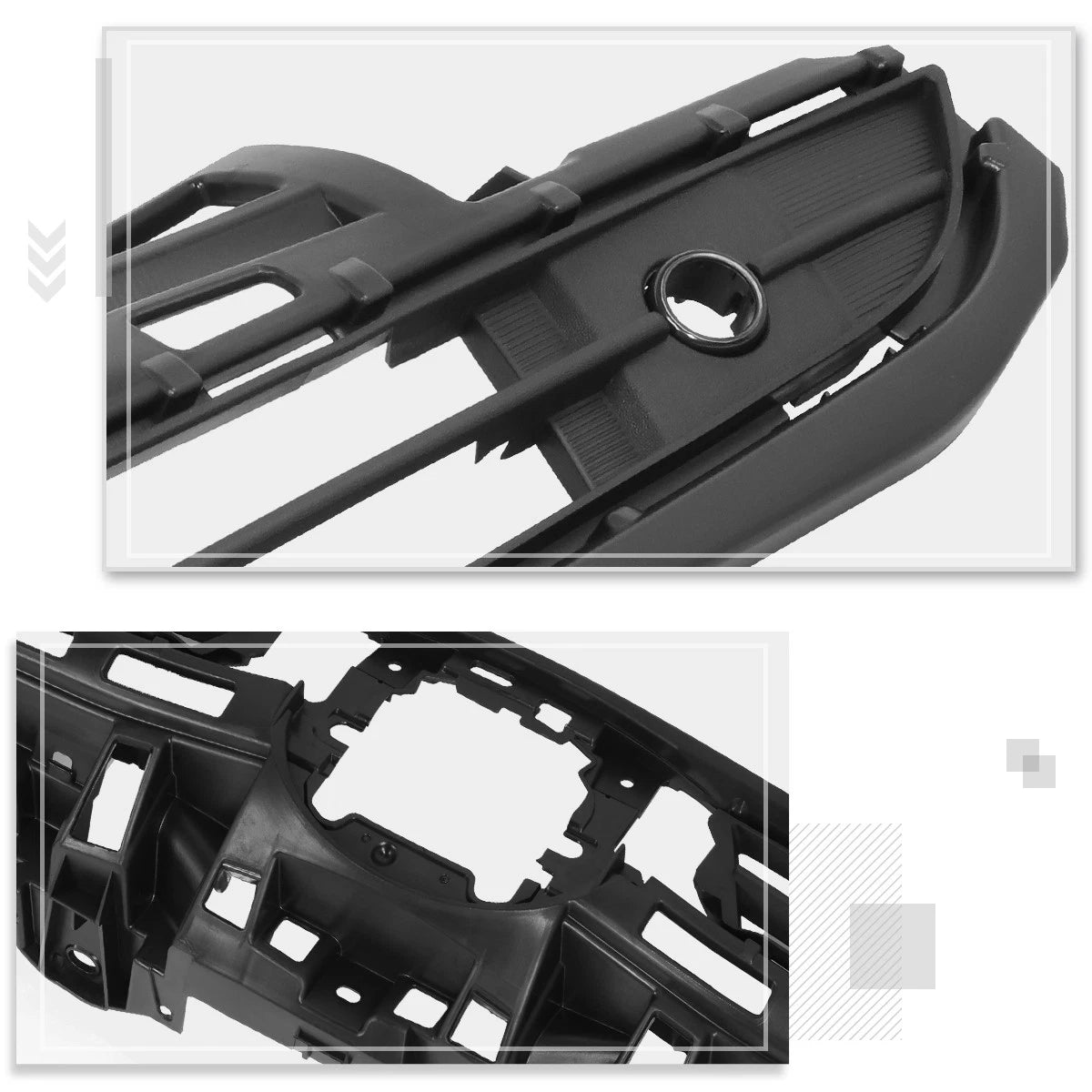 Front Grille Insert for Toyota Prius (2019–2022) w/ Parking Sensors