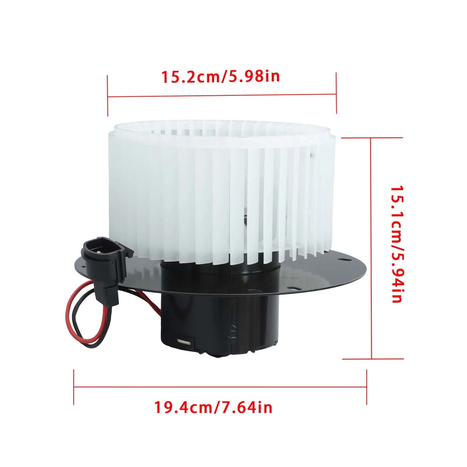 A/C Heater Blower Motor Fan for Ford E-150 250 Econoline (1999–2014)