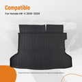 Waterproof Trunk Liner Mat for Honda HR-V (2016–2020) TPE Anti-Slip