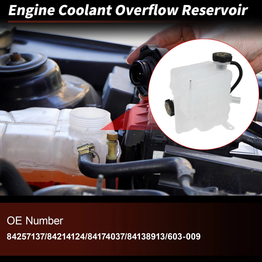 Coolant Expansion Reservoir Tank for Chevy Silverado 2500HD 3500HD (No. 84257137)
