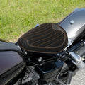 Solo Seat for Harley Dyna Street Bob Low Rider (2007–2017) - Black Orange