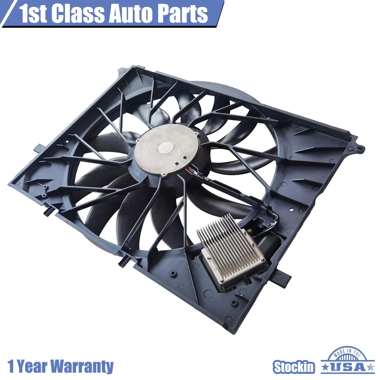 Cooling Fan Assembly for Mercedes-Benz CL500 S350 S430 (2000-2006)