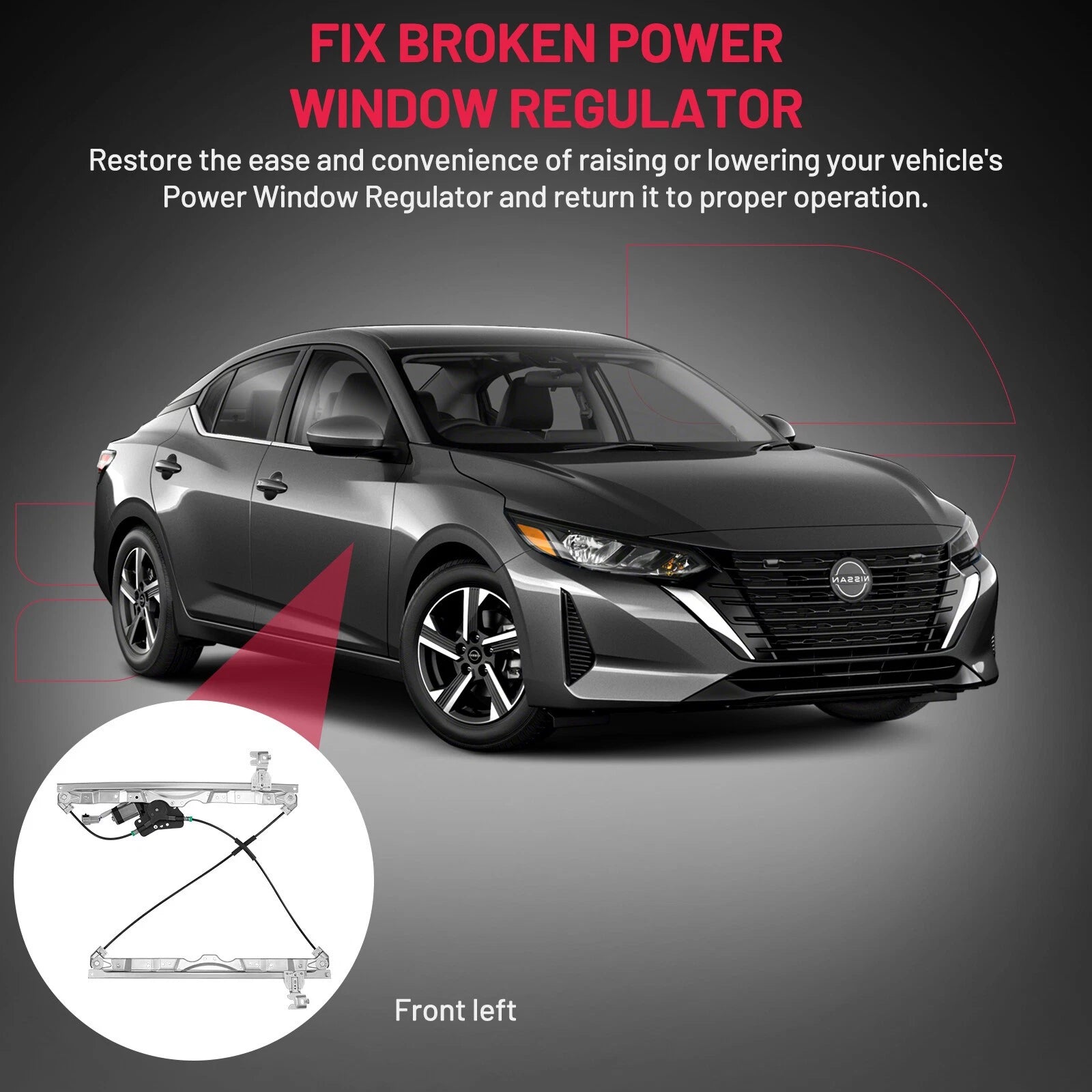 Electric Window Lifter for Nissan Sentra (2007â2012)