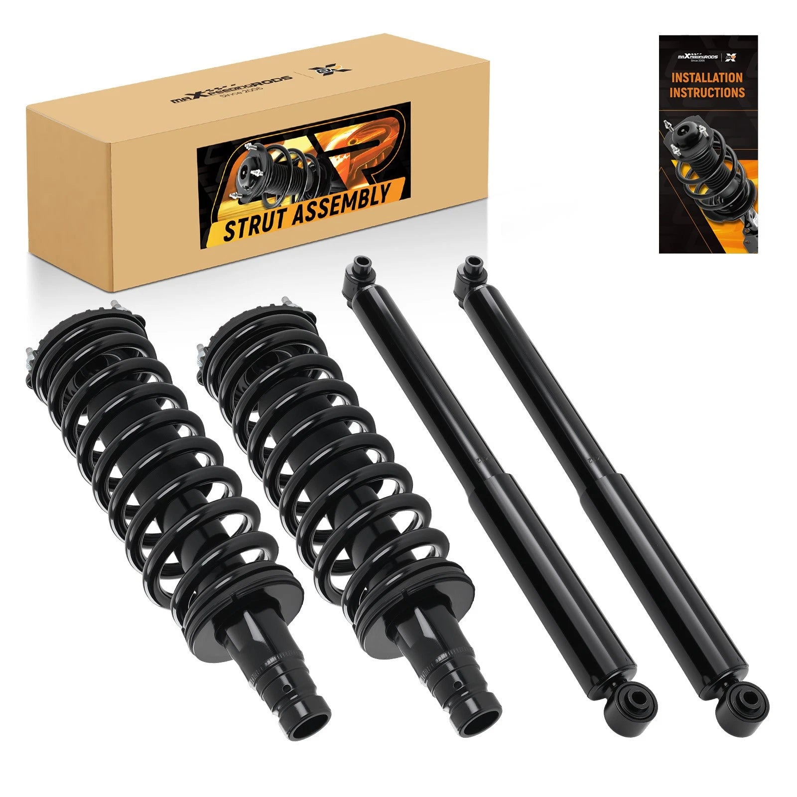 Strut Springs and Rear Shocks for Rainier Trailblazer Envoy (2002–2009)