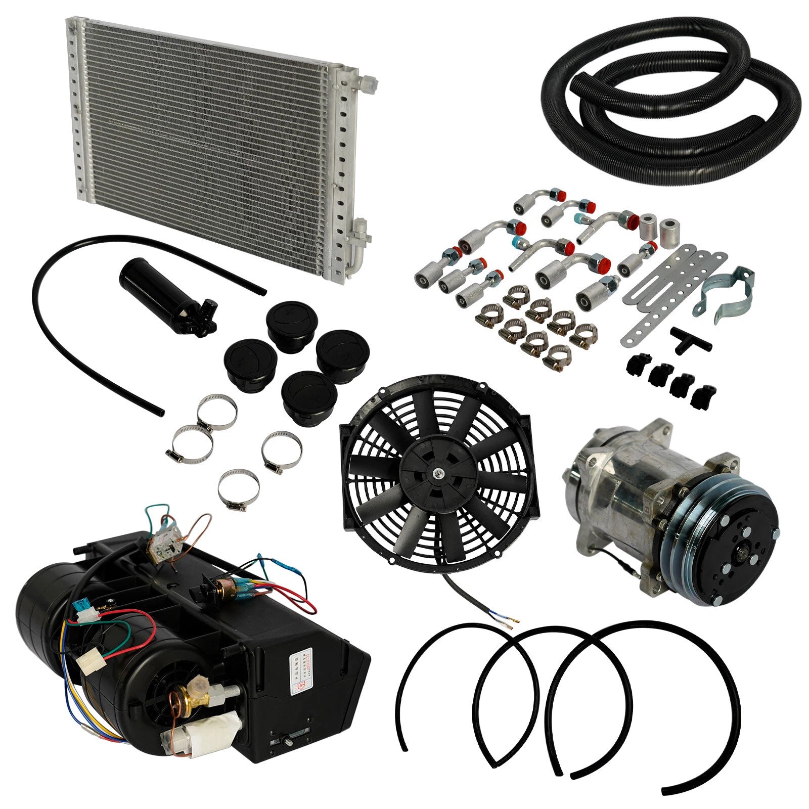 Air Conditioning Kit for Universal Vehicles (12 Volt)