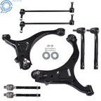 8Pc Front Lower Control Arm & Sway Bar Link Boots for Hyundai Santa Fe (2007–2012)