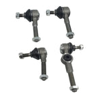 4X Tie Rod End Kit Inner & Outer for Volkswagen Beetle Bug Ghia (1968–1979)