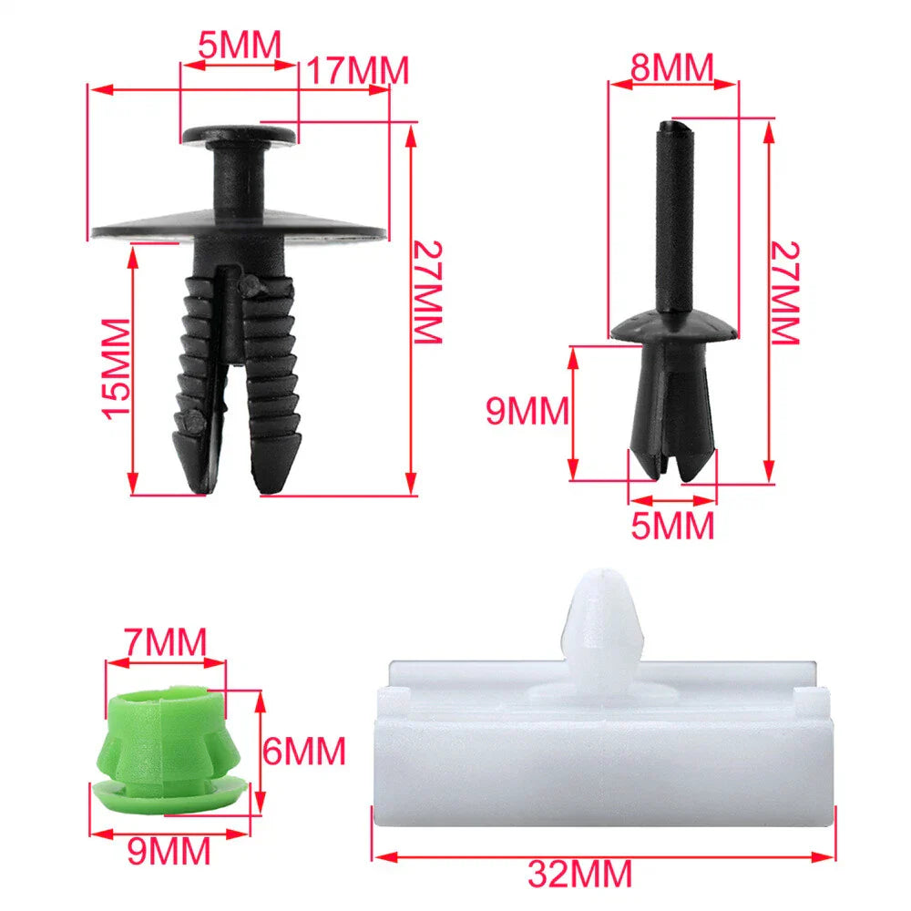 Car Side Skirt Moulding Grommet Clip for BMW 3 Series (2006-2013)
