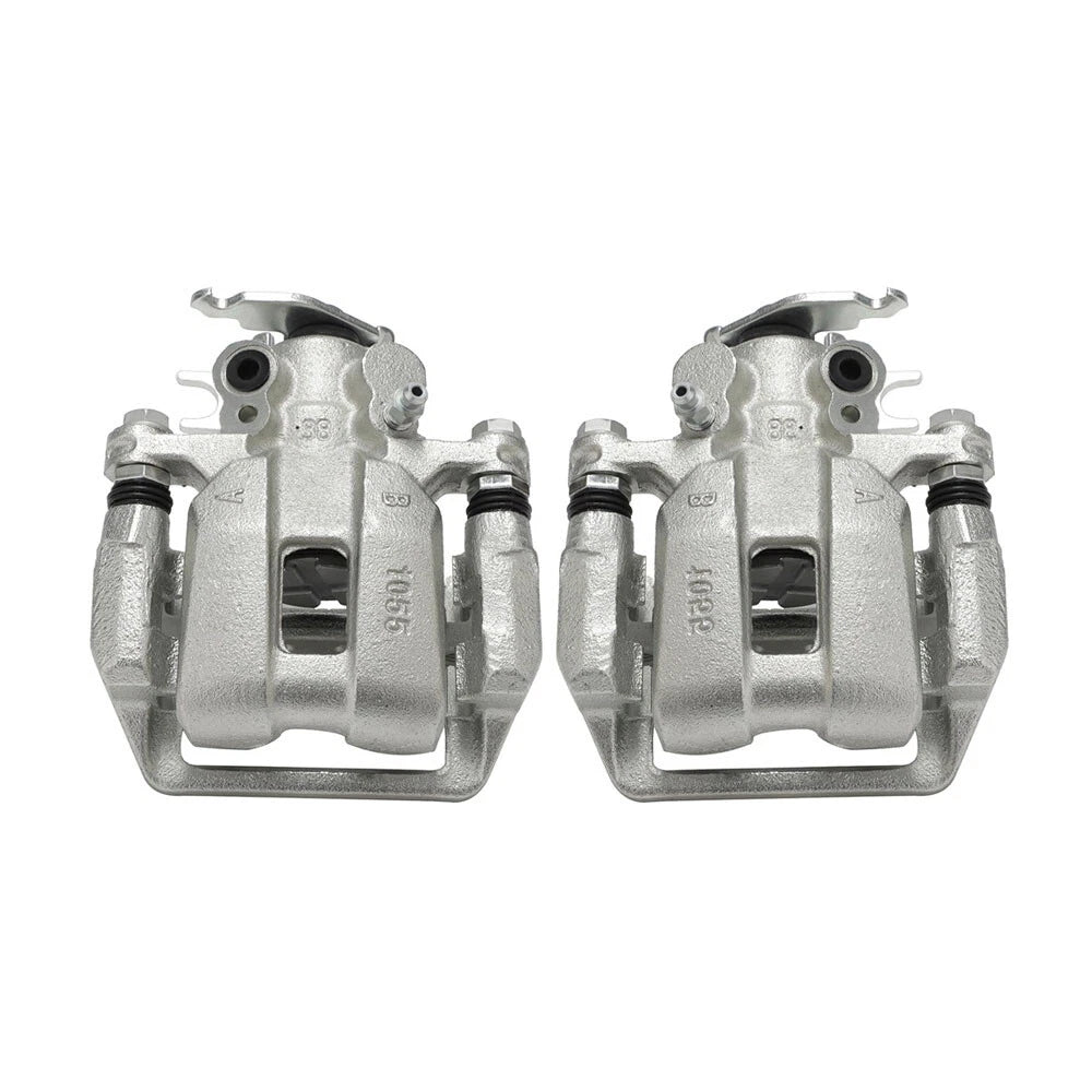 Rear Brake Calipers, Rotors & Ceramic Pads for Honda Accord (2008–2012)