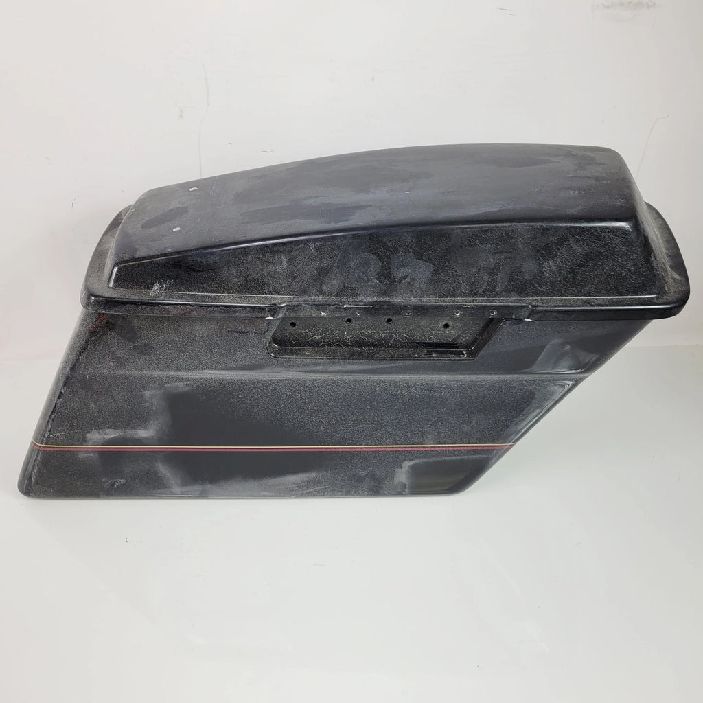 Right Fiberglass Bottom Saddlebag & Lid for Harley Touring (1993–2013)