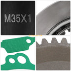 Flywheel Puller Starter Clutch Gear Gasket Kit for Yamaha Viking 700 (2014–2024)