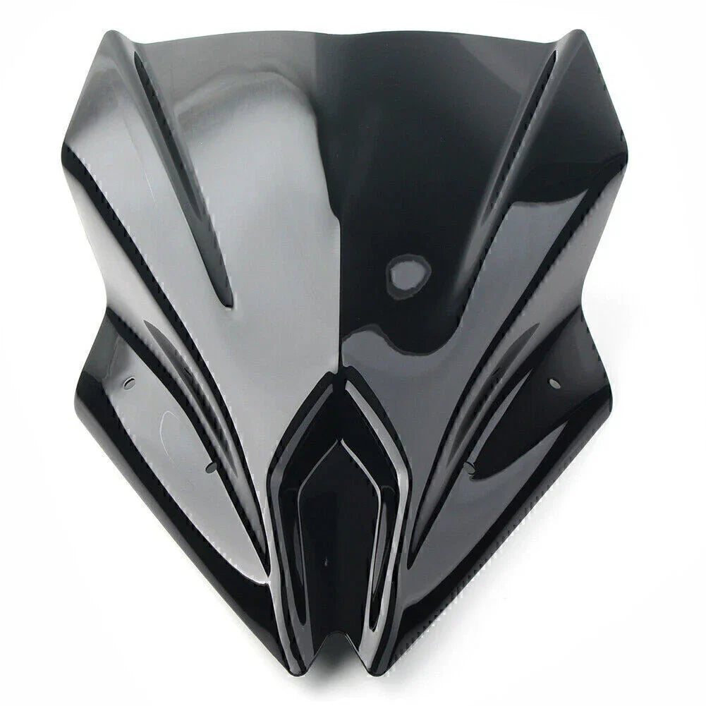 ABS Motorcycle Windscreen Black Windshield for Kawasaki Ninja 650 (2017-2019)