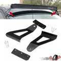 2X Curved LED Light Bar Mount Brackets for Ford F150 (2004–2014)