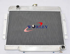 Aluminum Alloy Radiator + Fans for 1972-1986 Jeep CJ, CJ5, CJ7 V8