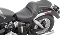 SADDLEMEN Explorer Seat for Harley Davidson (without Backrest, Black)