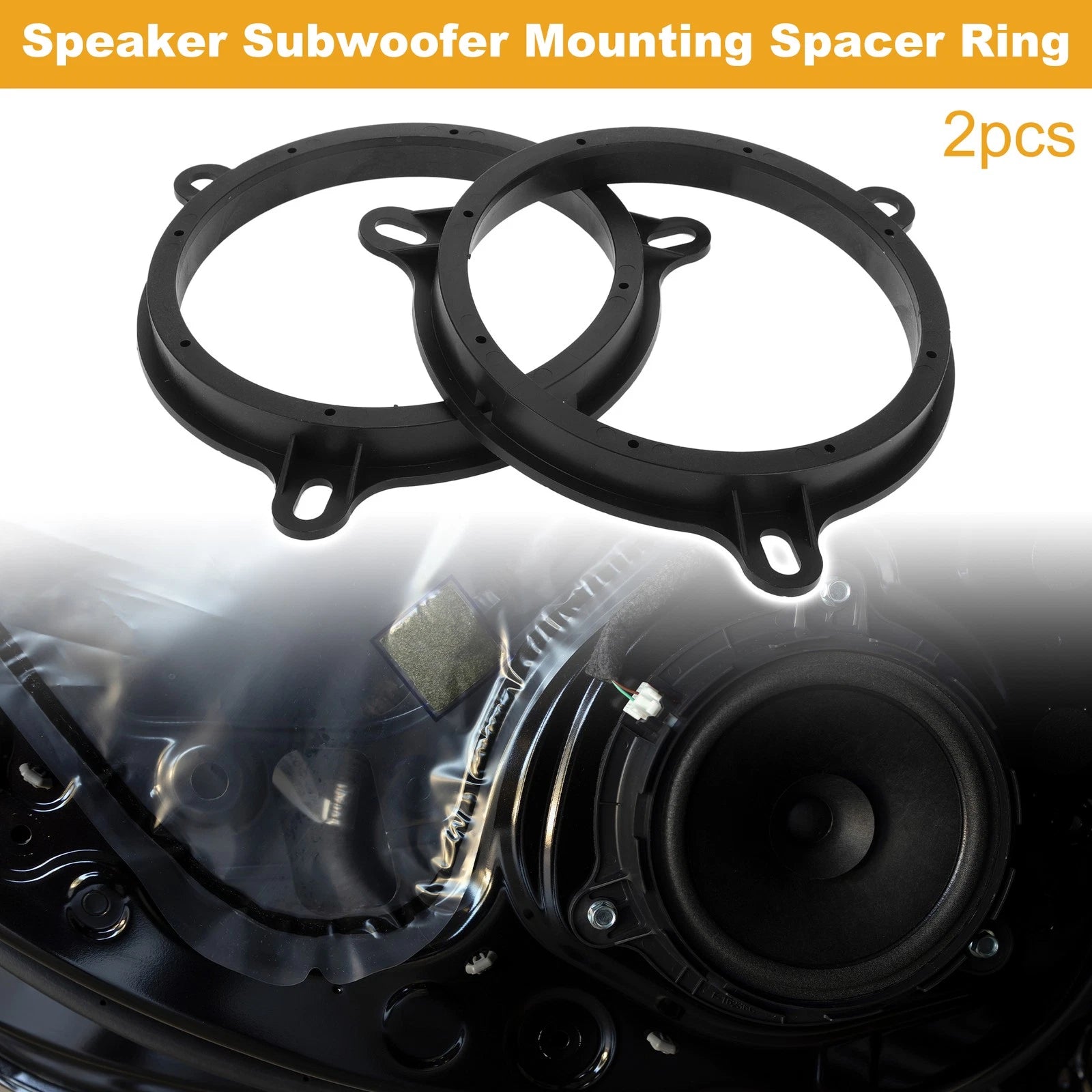 2X Speaker Spacer Ring Adapter for Mazda CX-5 (2013–2022)