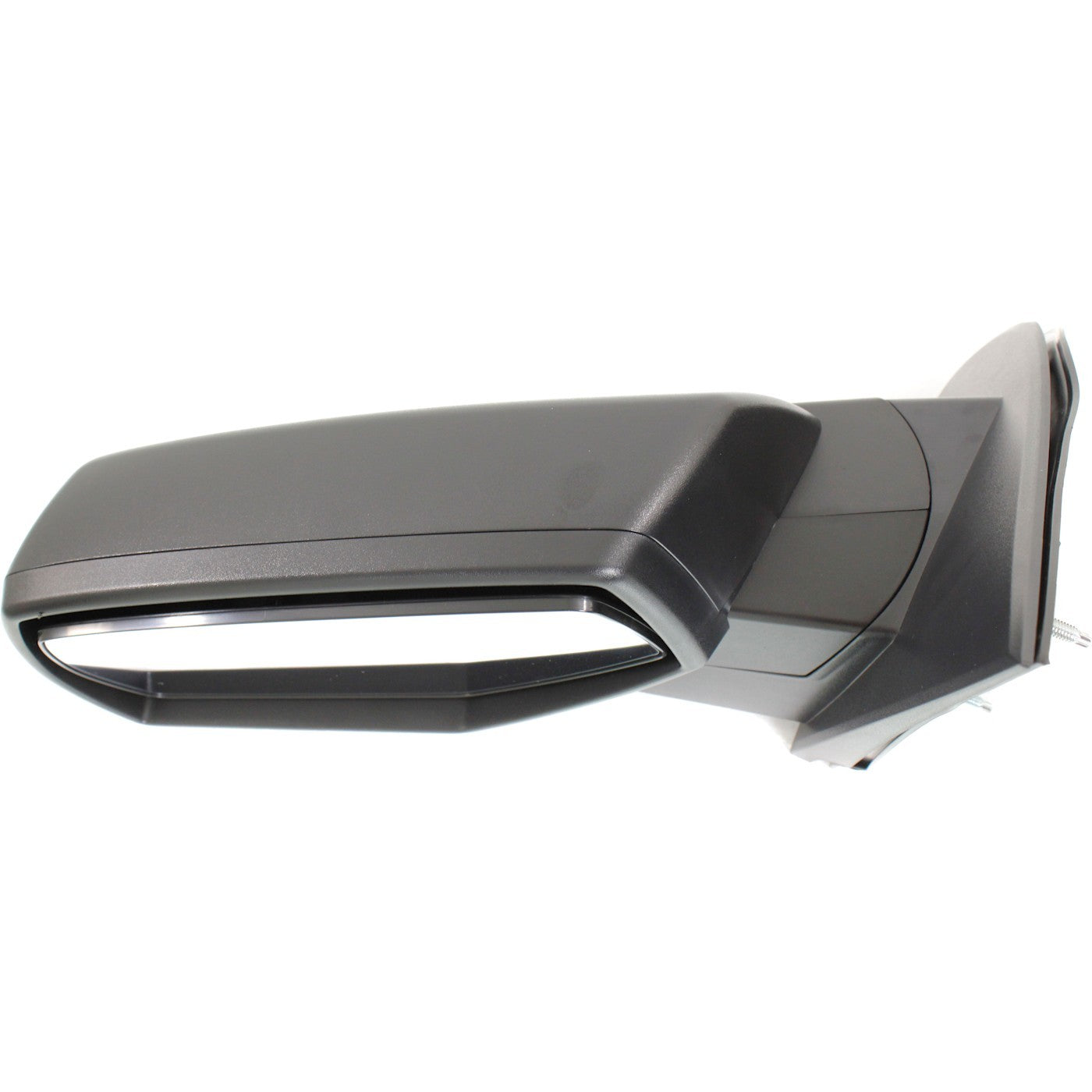 Driver Side Mirror for Chevy Silverado 1500 (2014–2018) Textured Black