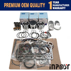 Overhaul Rebuild Kit for Kubota D905 D905E D905B D905BH (Tractor Engine)