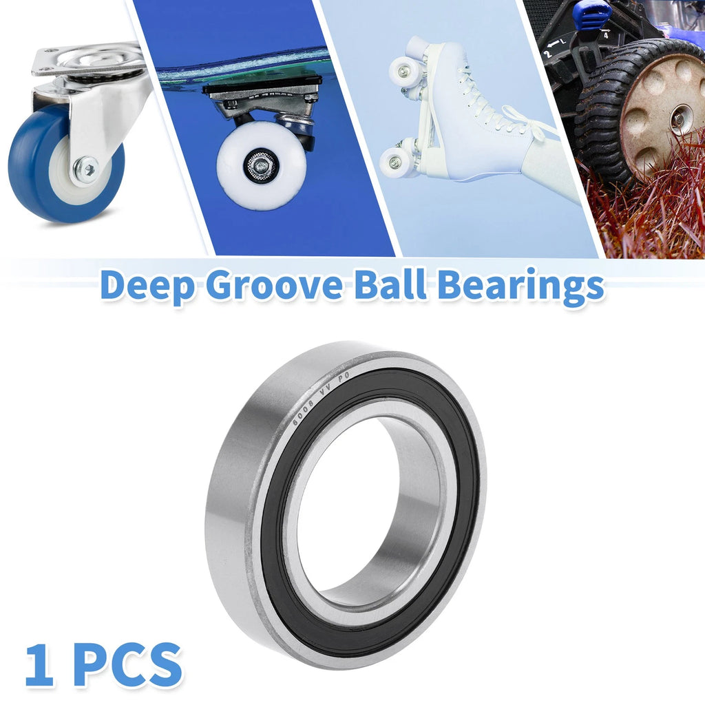 Deep Groove Ball Bearing 6008VV for Scooter Skateboard Wheel (P0 40x68x15mm)