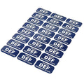 DEF Diesel Exhaust Fluid Sticker Decal 1x2 Inch