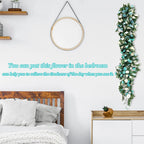 5PCS Artificial Silk Ivy Hanging Garland for Wedding Decor