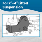 Front Track Bar Drop Bracket for Jeep Grand Cherokee WJ (1999–2004) 2-4" Lift
