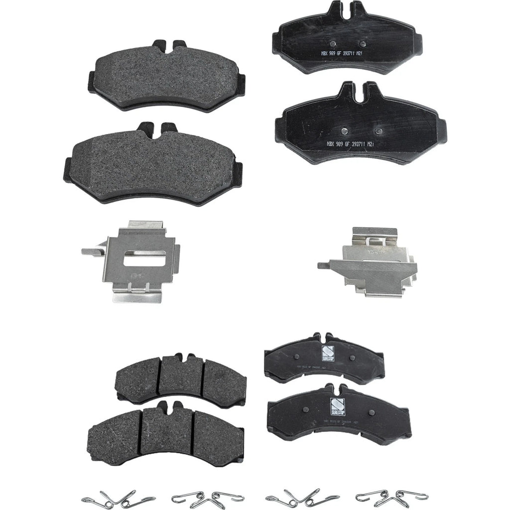 Semi-Metallic Brake Pad Set for Dodge Sprinter 2500 (2003–2006)