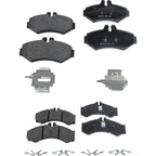 Semi-Metallic Brake Pad Set for Dodge Sprinter 2500 (2003–2006)